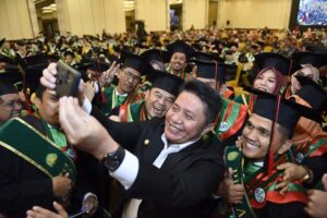 Hadiri Wisuda UMPalembang ini pesan Gubernur SUMSEL kepada alumni