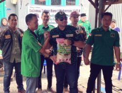 Bersama Para Banom, DPC PPP Palembang Salurkan Bantuan untuk Korban Musibah Kebakaran