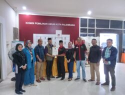 KPU Kota Palembang Terima Berkas Perbaikan Dokumen Persyaratan Bacaleg Partai Kebangkitan Nusantara