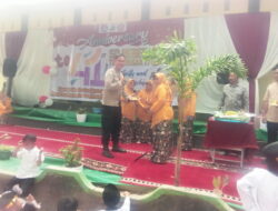 Pemdes Tridayasakti Bersama Bhabinkamtibmas Hadiri Giat HUT Ke 41 SDN TRIDAYASAKTI 04