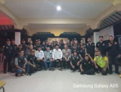 Kepala Desa Gandamekar Bersama Kanit Binmas Polsek Cikarang Barat Hadiri Giat Silahturahmi Pokdarkamtibmas
