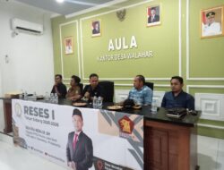 Dewan Dea Eka Rizaldi Gelar Reses I Tahun Sidang 2025-2026, Serap Aspirasi Warga Desa Walahar Klari