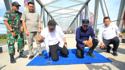 Jembatan Air Lematang Diresmikan, Herman Deru Dorong Konektivitas dan Produktivitas Warga Muara Enim
