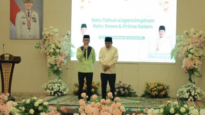 Peringati Satu Tahun Kepemimpinan, Ratu Dewa dan Prima Salam Gelar Tasyakuran