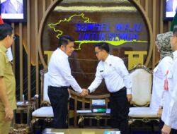 Gubernur Herman Deru Sambut Kakanwil BPN Sumsel yang Baru, Dorong Inovasi dan Pengamanan Aset Daerah