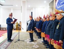 Forum Musyawarah Pembina Adat dan Pemangku Adat Marga Kabupaten Muba Periode 2026-2031 Dikukuhkan