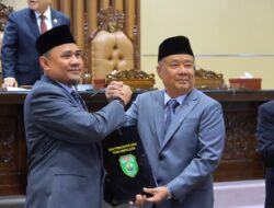 Wagub Cik Ujang Hadiri Paripurna DPRD Sumsel, Sampaikan Jawaban Gubernur atas Pandangan Fraksi Terkait Ranperda PT Sumsel Energi Gemilang