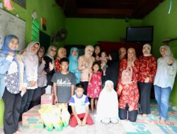 DWP Diskominfo Palembang Salurkan Bantuan ke Panti Asuhan dan Bagikan Takjil