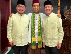 Wali Kota dan Wakil Wali Kota Safari Jumat Bersama Ustaz Abdul Somad di Masjid Assadah Polda Sumsel