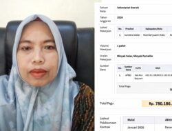 Kabag Umum Setda Muba Sampaikan Klarifikasi dan Permohonan Maaf “Kekeliruan Input Data RUP BBM Genset”