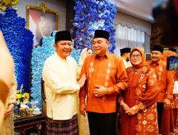 Halal Bihalal, Bupati HM Toha Tohet dan Wakil Bupati Abdur Rohman Husen Pererat Sinergi dengan Pemprov Sumsel