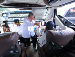 Balik Mudik Gratis dari Palembang ke Jakarta Dilepas, 5 Bus Angkut Pemudik Pasca Lebaran