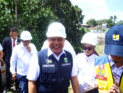 Gubernur Herman Deru Apresiasi Sinergi Pengusaha dan Pemkab Lahat dalam Pembangunan Jembatan Air Lawai B