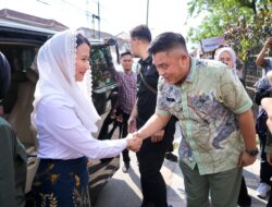 Sekda Palembang Aprizal Hasyim Dampingi Wamen Perdagangan RI Tinjau Pelaku UMKM di Kota Palembang