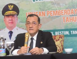 Sekda Sumsel Edward Candra. Buka Rakortekrenbang UPMD 2026, Dorong Percepatan Desa Mandiri