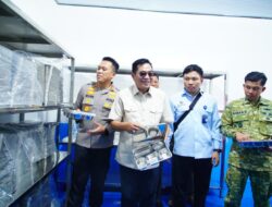 Polres Muba Ikuti Launching 166 SPPG Polri, Bupati Muba: Pemkab Siap Bersinergi Dukung Distribusi Pangan
