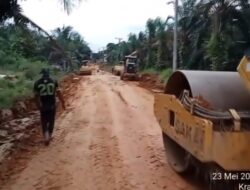 Warga Sungai Keruh Apresiasi Respon Cepat Bupati HM Toha Tohet, Jalan Keramat Jaya Kembali Normal