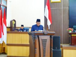 Bupati HM Toha Tohet Sampaikan Penjelasan Raperda