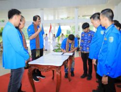 Bupati OKU Selatan Hadiri Pelantikan DPD KNPI OKU Selatan Periode 2026-2029