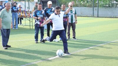 Pererat Silaturahmi Antar ASN, Turnamen Minisoccer Antar OPD Wali Kota Cup Darussalam Jilid V Resmi Digelar