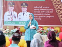 Meriahkan HUT Kota Palembang ke-1343, Ketua TP PKK Palembang Apresiasi Lomba dan Festival Dulmuluk