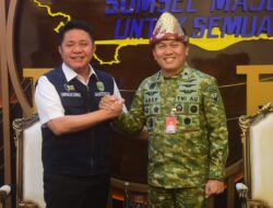 Herman Deru Sambut Danlanud Sri Mulyono Herlambang Baru, Tegaskan Komitmen Perkuat Sinergi untuk Sumsel
