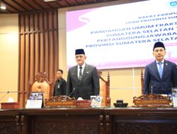 Fraksi DPRD Sumsel Apresiasi Kinerja Gubernur Herman Deru dalam Pengelolaan APBD 2025