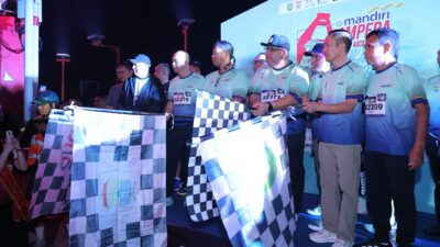 Sambut HUT Palembang ke-1343, Ribuan Pelari dari 140 Daerah Ramaikan Mandiri Ampera Tourism Run