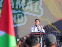 Ribuan Warga Padati Aksi Bela Palestina Jilid VI, Wali Kota Palembang Serukan Kemanusiaan