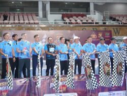 SemaraKekemeriahan Sumsel Bhayangkara Run 2026, Ratu Dewa Hadir Langsung