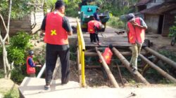Atas Instruksi Bupati Toha, Jembatan Purwosari Rampung Diperbaiki