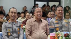 Tri Ardhianto Hadiri Acara Pisah Sambut Kapolres Metro Bekasi Kota