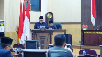 Bupati Toha Paparkan Rancangan Perubahan APBD Muba 2026 dalam Paripurna DPRD