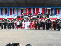 Burzah Sarnubi Bertindak Sebagai Inspektur Upacara Peringatan HUT RI Ke 81 Tahun
