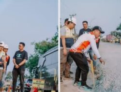 Bupati Karawang Tinjau Peningkatan Jalan Interchange Karawang Timur, Ditargetkan Rampung Akhir Tahun