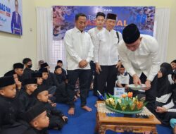 HUT ke-28 PAN di OKU Timur Berisantunan Anak Yatim, Ribuan Warga Terima Bantuan