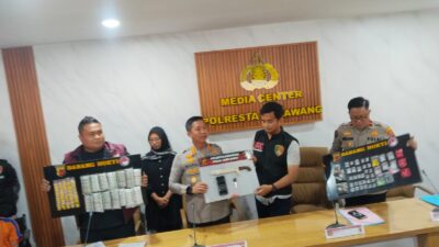 Sat Narkoba Polres Karawang Ungkap 30 Kasus, 36 Tersangka Selamatkan 20.000 Jiwa