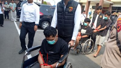 Satreskrim Polresta Karawang dan Polsek Telukjambe Timur Ringkus 4 Pelaku Curanmor, 7 Motor Disita