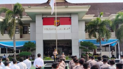 Siap Tindak Pelanggar Lalu Lintas, Operasi Patuh Lodaya 2026 Polresta Karawang Kerahkan 103 Personel