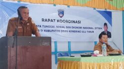 Rapat Koordinasi Pengelolaan Data Tunggal Sosial dan Ekonomi Sosial Desil 1-5 Di OKU Timur